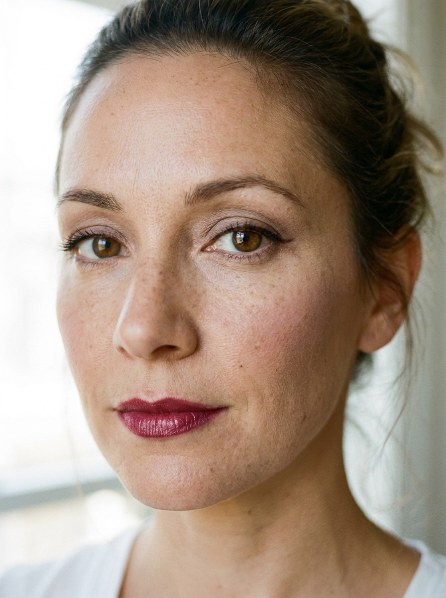 Espresso Liner & Berry Lips als Herbst Makeup Ideen für braune Augen Inspiration 2026